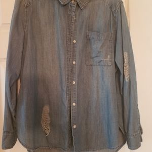Denim shirt